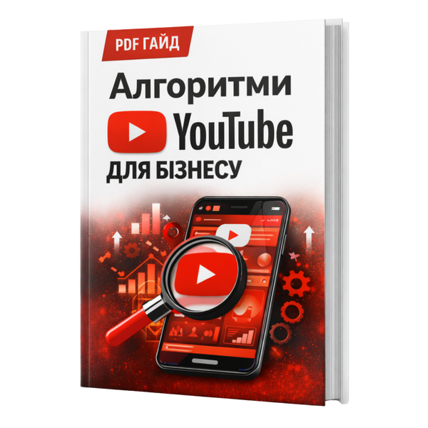 Алгоритми YouTube для бізнесу &mdash; PDF Гайд HM002 фото