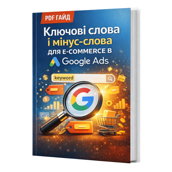 Słowa kluczowe i wykluczające w Google Ads dla E-commerce &mdash; PDF Przewodnik, Język Ukraiński