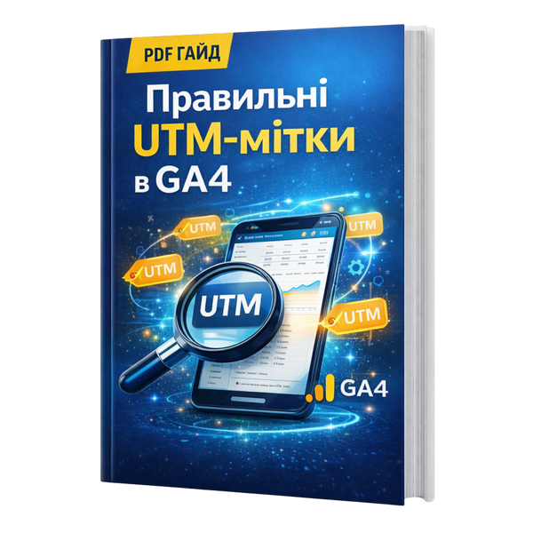 Poprawne UTM-y w Google Analytics 4 &mdash; PDF Przewodnik, Język Ukraiński